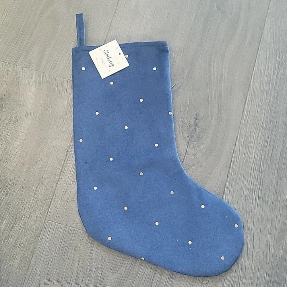 Navy & Gold Stocking NWT